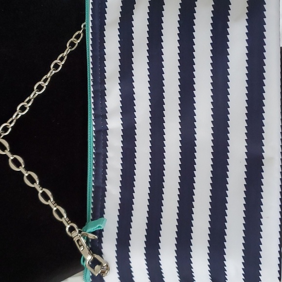 Thirty one upcycle crossbody navy and white - Picture 5 of 16